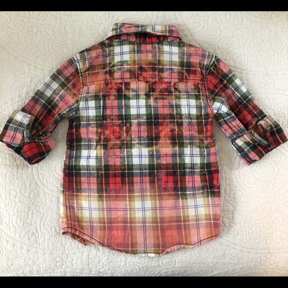 CARTERS Bleached Flannel Shirt